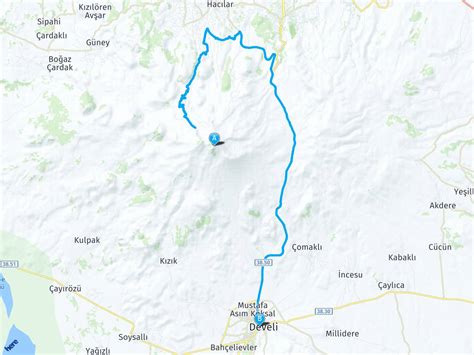 Erciyes dağı yol tarifi